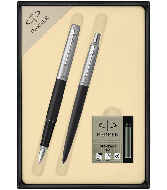 Zestaw Parker Jotter Bond Street Black - ołówek i długopis