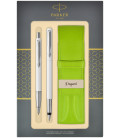 Zestaw Parker Vector Standard pióro i długopis z etui Pagani