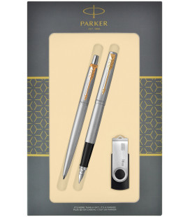 Zestaw Parker Jotter Core pióro i długopis z USB pendrive GoodRam