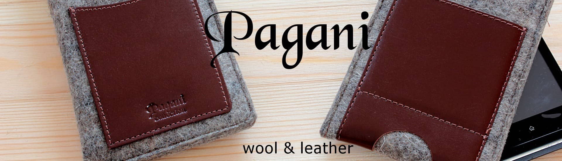  Pagani collection - wool & leather