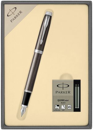Zestaw pióro wieczne Parker IM Core z nabojami Parker (opakowanie XCM)