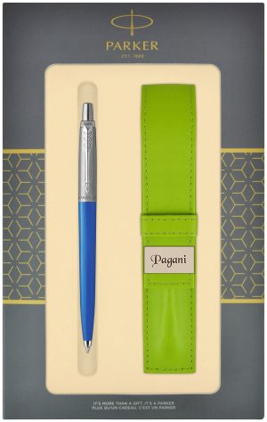 Zestaw długopis Parker Jotter Originals z etui PAGANI (opakowanie BLR)