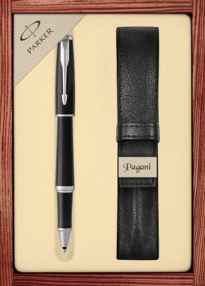 Zestaw pióro kulkowe Parker Urban Core z etui Pagani w ekskluzywnej kasetce drewnianej